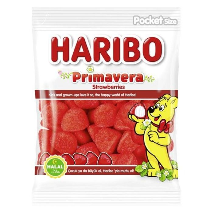 Haribo Primavera Strawberry Halal