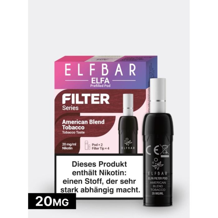 CHS ELFBAR FILTER AMERICAN BLEND CHS ELFBAR FILTER AMERICAN BLEND
