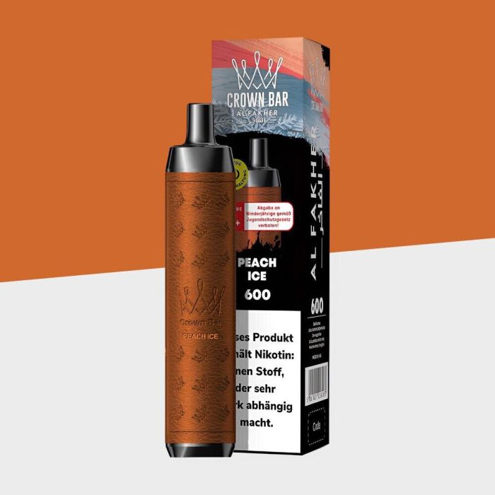 CHS AL FAKHER CROWN BAR 600 Peach Ice CHS AL FAKHER CROWN BAR 600 Peach Ice
