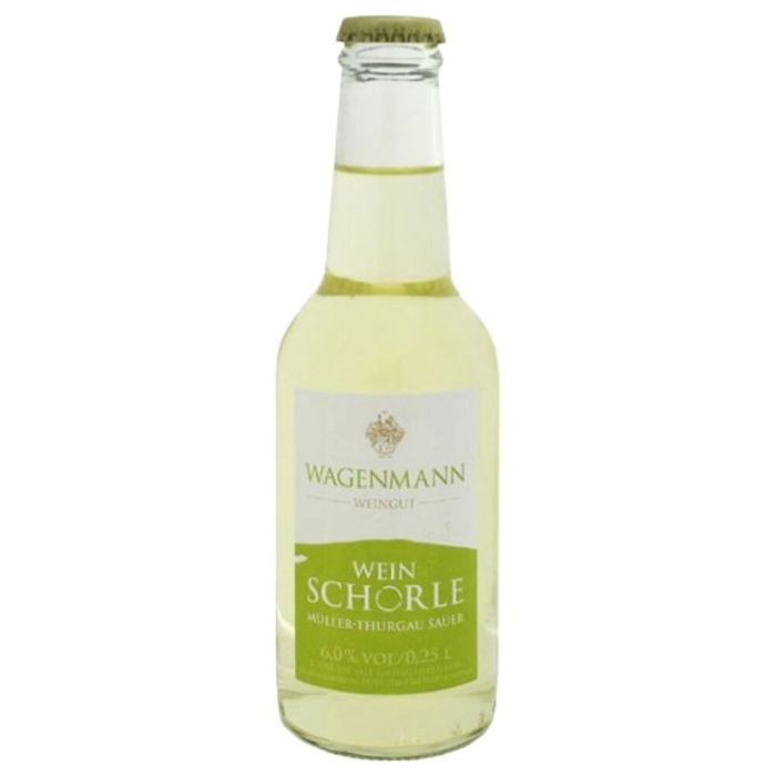 Wagenmann Weinschorle Müller-Thurgau Sauer Wagenmann Weinschorle Müller-Thurgau Sauer
