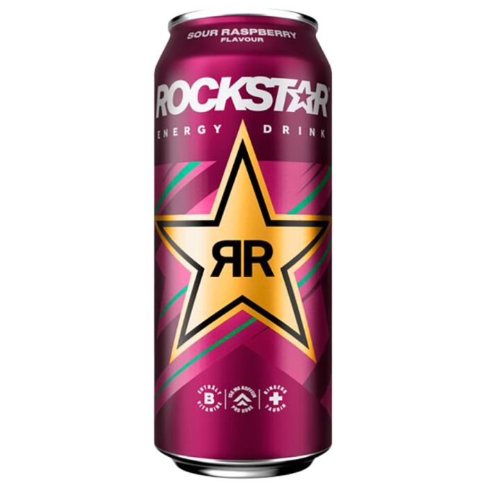 Rockstar Energy Sour Raspberry 0,5l Rockstar Energy Sour Raspberry 0,5l