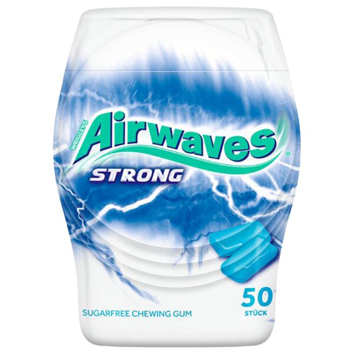 Wrigley's Airwaves Strong ohne Zucker Wrigley's Airwaves Strong ohne Zucker