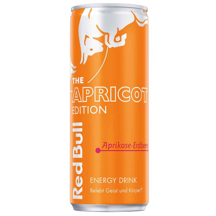 Red Bull Apricot Edition Aprikose-Erdbeer 0,25l Red Bull Apricot Edition Aprikose-Erdbeer 0,25l