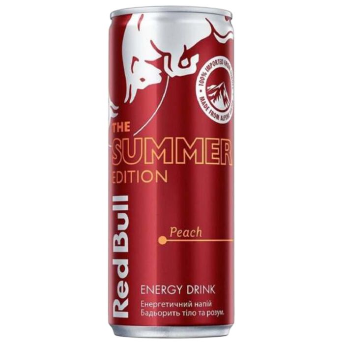 Red Bull Peach Edition 0,25l Red Bull Peach Edition 0,25l