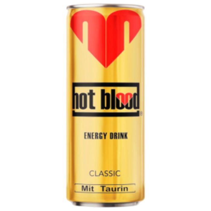 Hot blood Energy Drink 0,25l