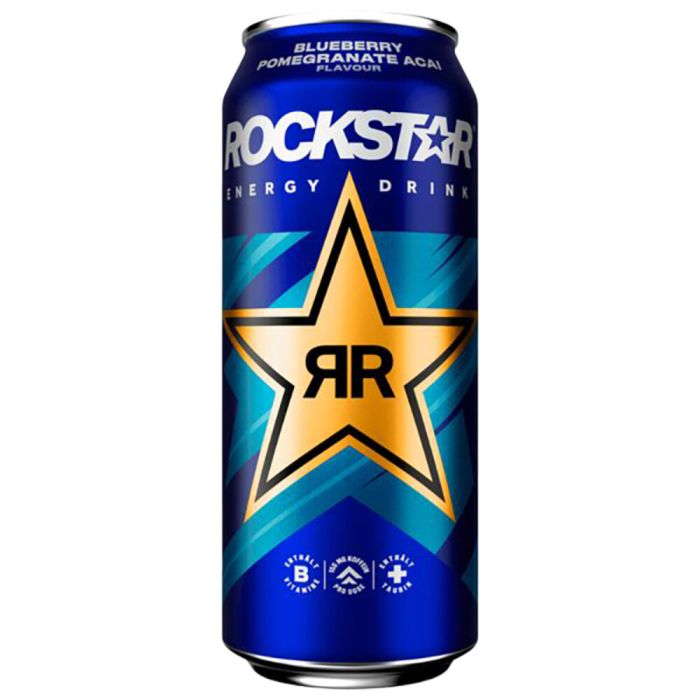 Rockstar Energy Blueberry Pomegranate Acai 0,5l Rockstar Energy Blueberry Pomegranate Acai 0,5l