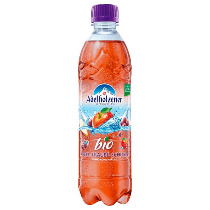 Adelholzener Bio Schorle Apfel Traube 0,5l Adelholzener Bio Schorle Apfel Traube 0,5l