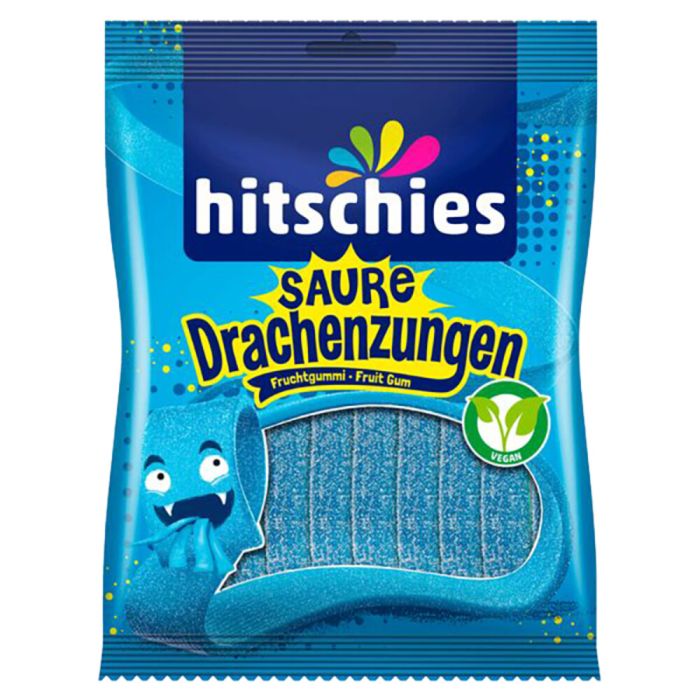 Hitschler hitschies Saure Drachenzungen Blau vegan