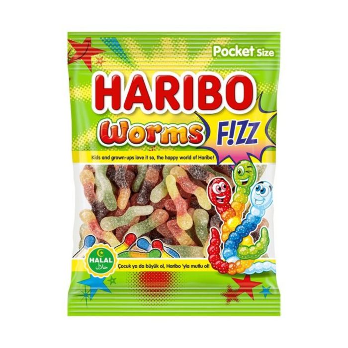 Haribo Sauer Worms Halal