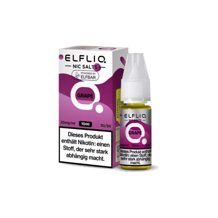 ELFLIQ Grape 20 mg/ml - Nikotinsalz Liquid by Elfbar