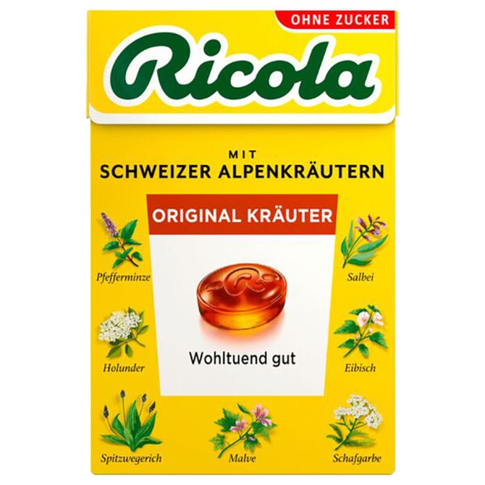 Ricola Kräuter Original ohne Zucker Ricola Kräuter Original ohne Zucker
