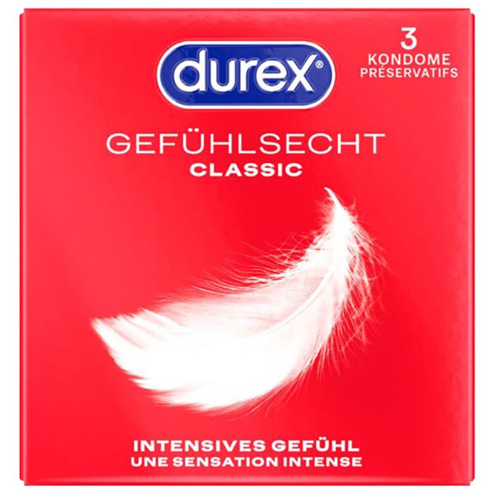Durex Gefühlsecht Kondome (3 St.) Durex Gefühlsecht Kondome (3 St.)