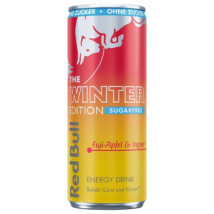 Red Bull Winter Edition Fuji Apple & Ginger Sugarfree