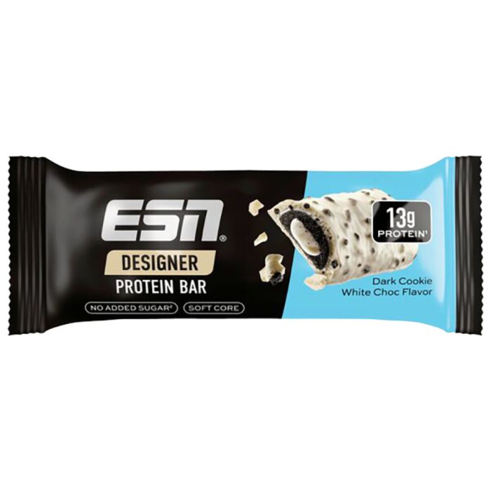 ESN Designer Protein Bar Dark Cookie White Chocolate ESN Designer Protein Bar Dark Cookie White Chocolate