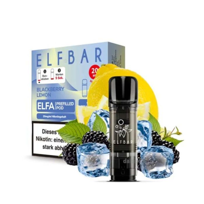 CHS ELFBAR PODS BLACKBERRY LEMON