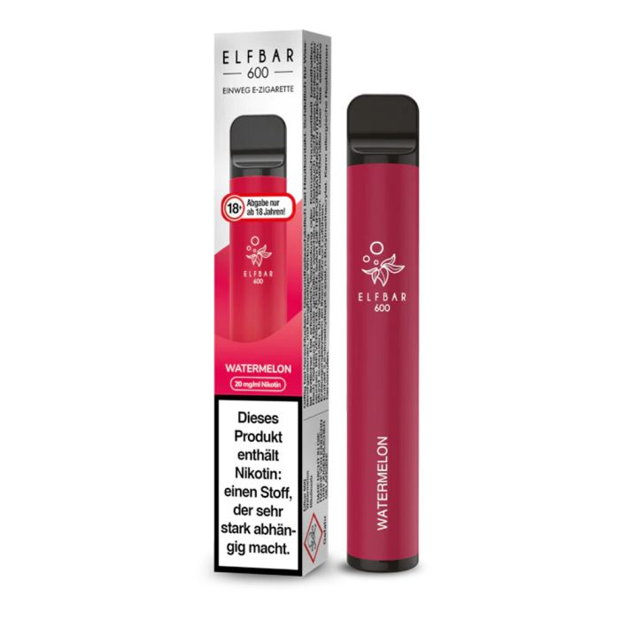 Elfbar 600 Watermelon 20mg/ml Elfbar 600 Watermelon 20mg/ml