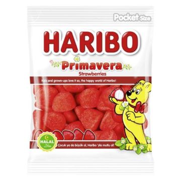 Haribo Primavera Strawberry Halal