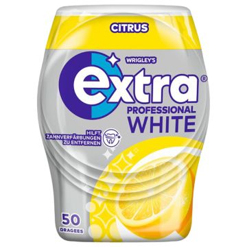 Wrigley's Extra Professional White Citrus ohne Zucker