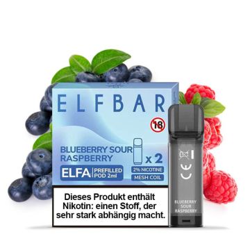 CHS ELFBAR MAX POD Blueberry Sour Rasberry