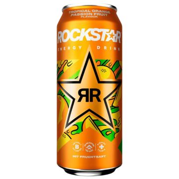 Rockstar Energy Tropical Orange Passion Fruit 0,5l