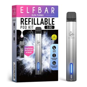 ELFBAR MAX REFILLABLE POD KIT TURBO