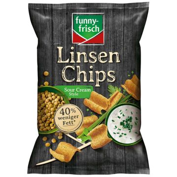funny-frisch Linsen Chips Sour Cream Style