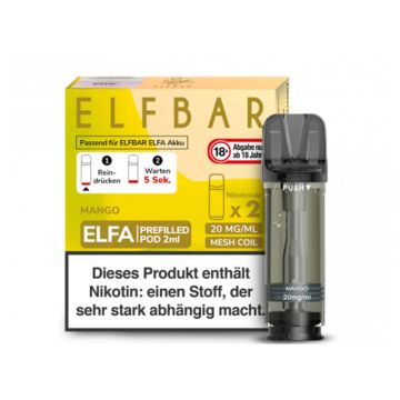 Elfbar Elfa Pod Mango 20 mg/ml