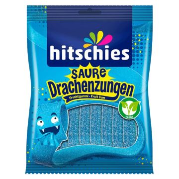 Hitschler hitschies Saure Drachenzungen Blau vegan