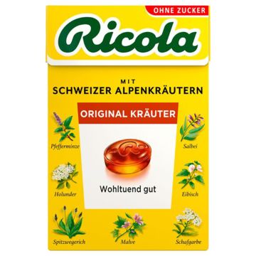 Ricola Kräuter Original ohne Zucker