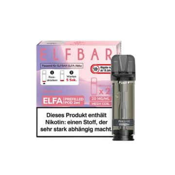 Elfbar Elfa Pod Peach Ice 20 mg/ml