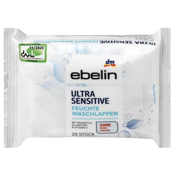 Waschlappen Ultra sensitive, 20 St