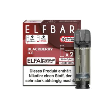 Elfbar Elfa Pod Blackberry Ice 20 mg/ml