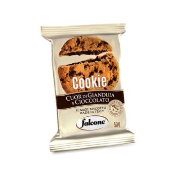 American-Cookies mit Haselnusscreme 50g.