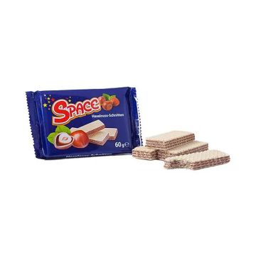 Space Haselnuss-Schnitten